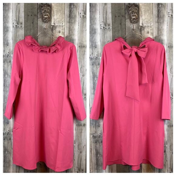 TUCKERNUCK Hot Pink Daphne Dress Size Large. - Picture 4 of 16